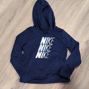 Nike Deep Blue Pullover with Logo